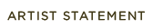 Artist Statement